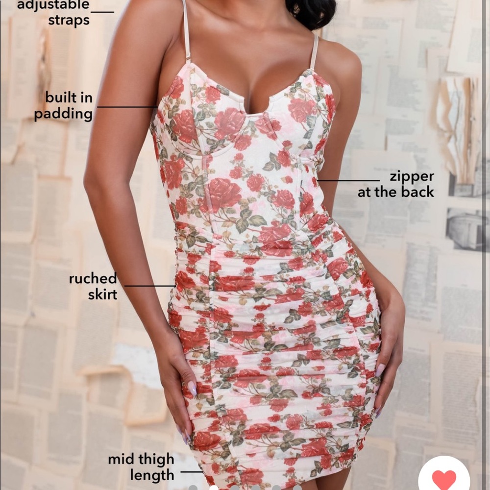 Mini Floral Dress